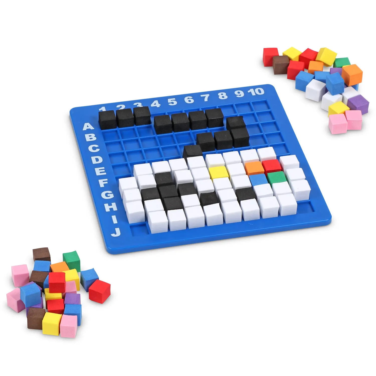 Learning Resources Pixel Art Mint Logikspiel 400 Würfel