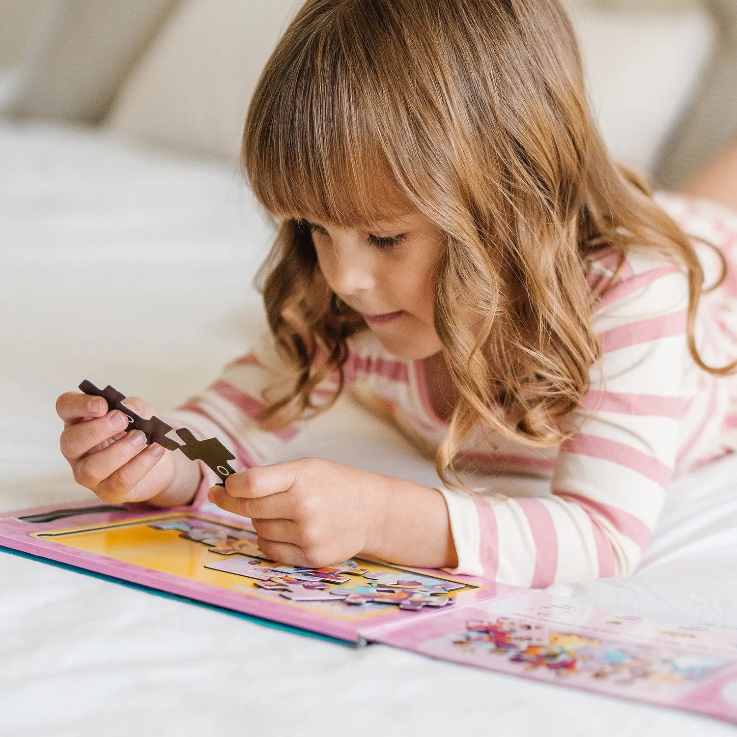 Melissa and Doug Magnetpuzzle Prinzessin 2x15 Teile Reise