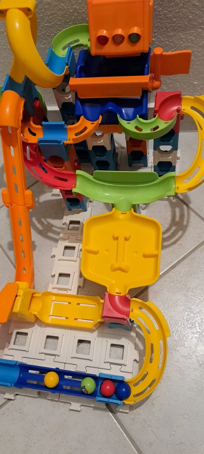 Vtech Marble Rush Racing Set M200 E Kugelbahn 73-teilig mit Sound