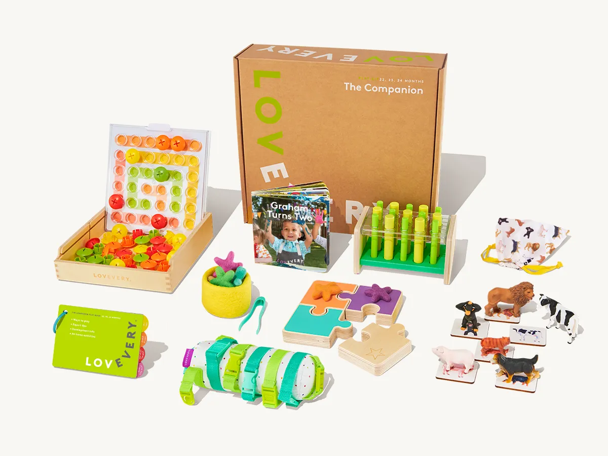 Lovevery Das Gefährten-Set Spielset 22-24 Monate Deutsch