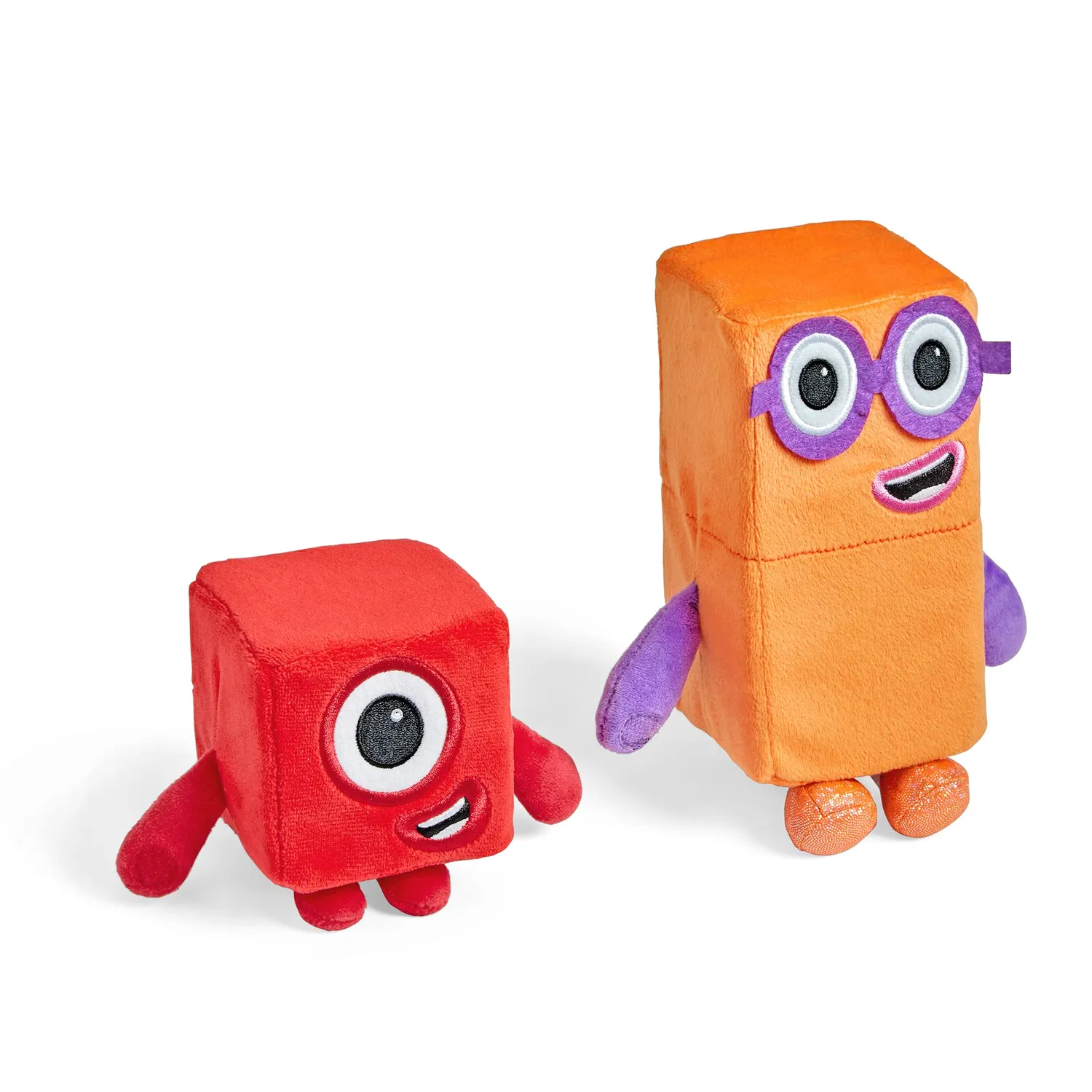 Learning Resources Numberblocks One Two Plüsch 2er-Set