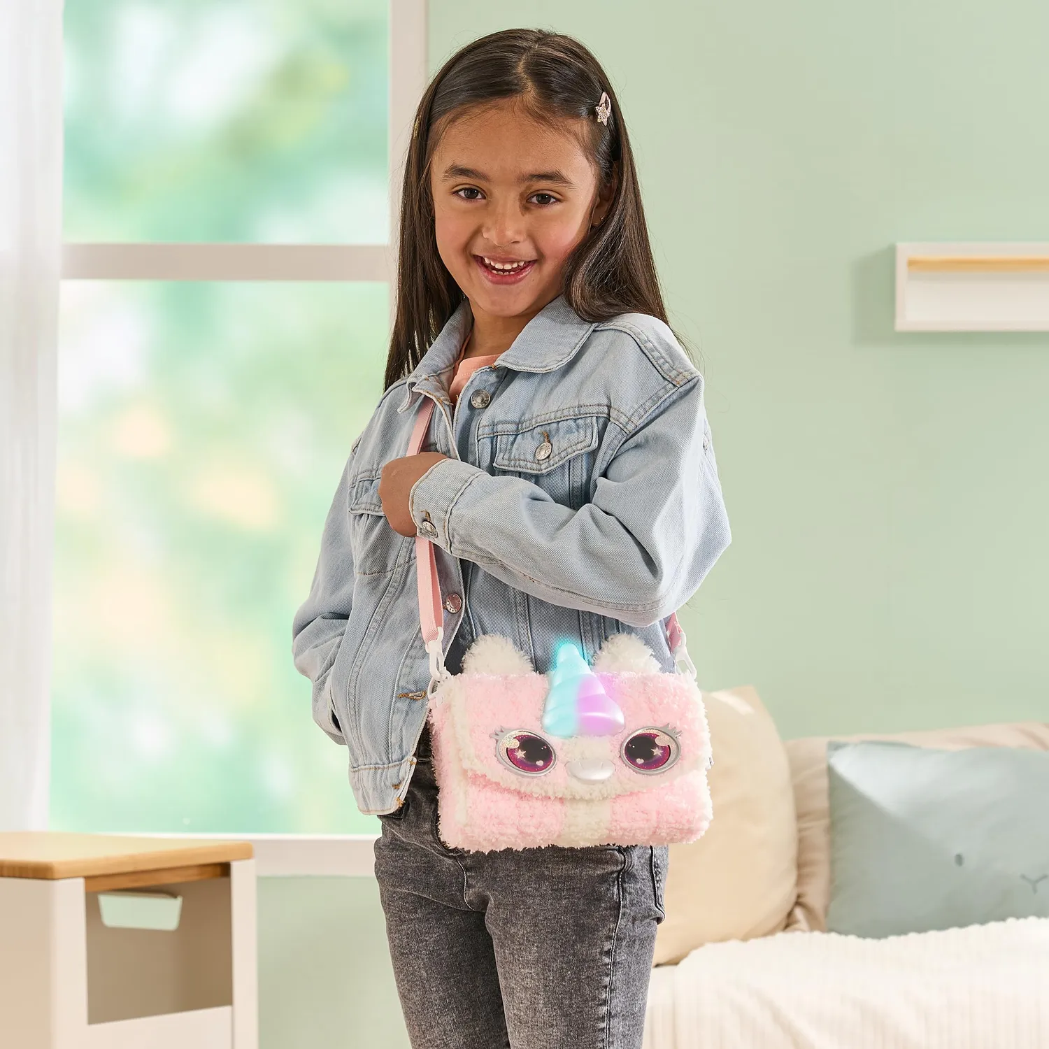 VTech Kid'Couture Einhorn-Handtasche DIY-Stickset mit Licht