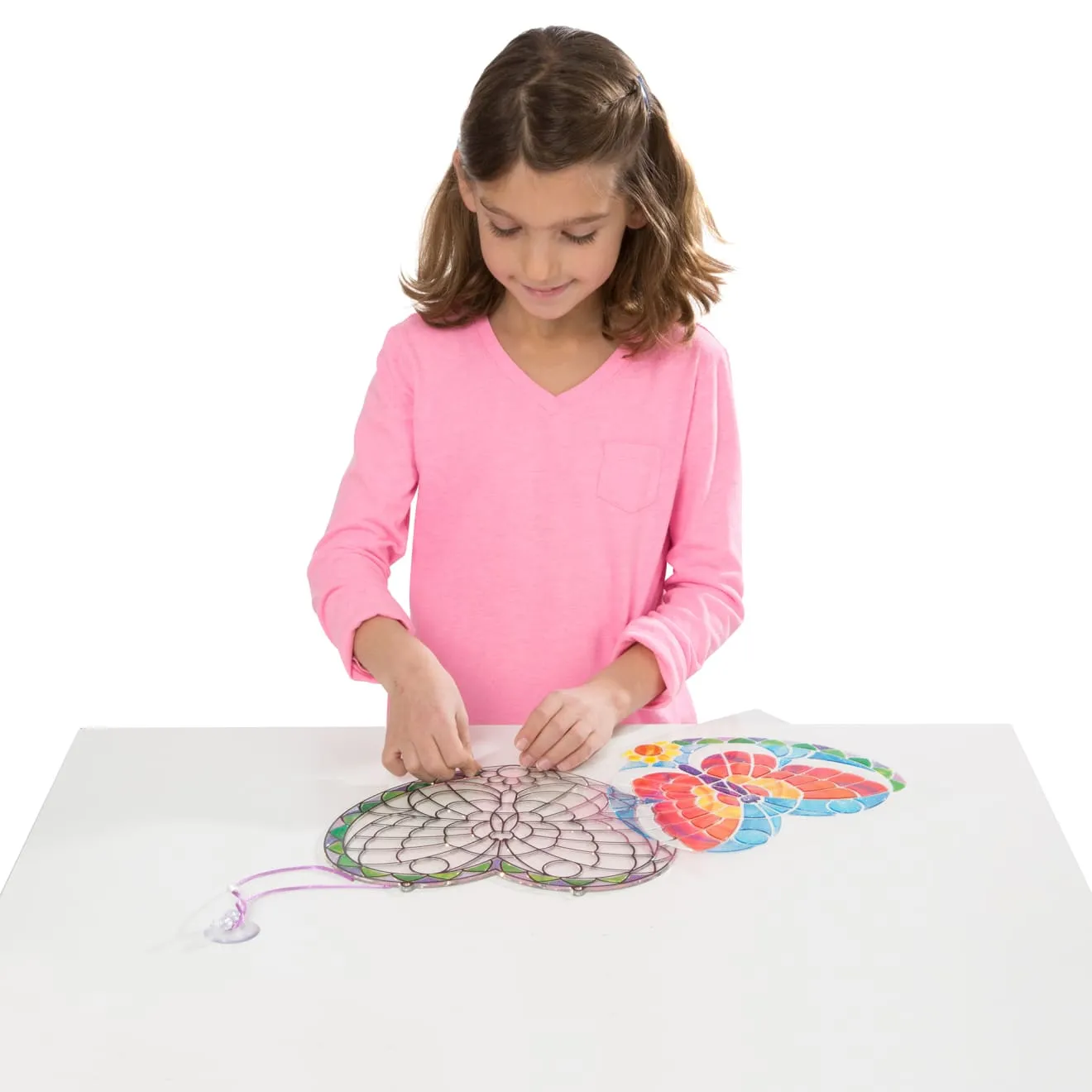 Melissa & Doug Stained Glass Schmetterling Bastelset