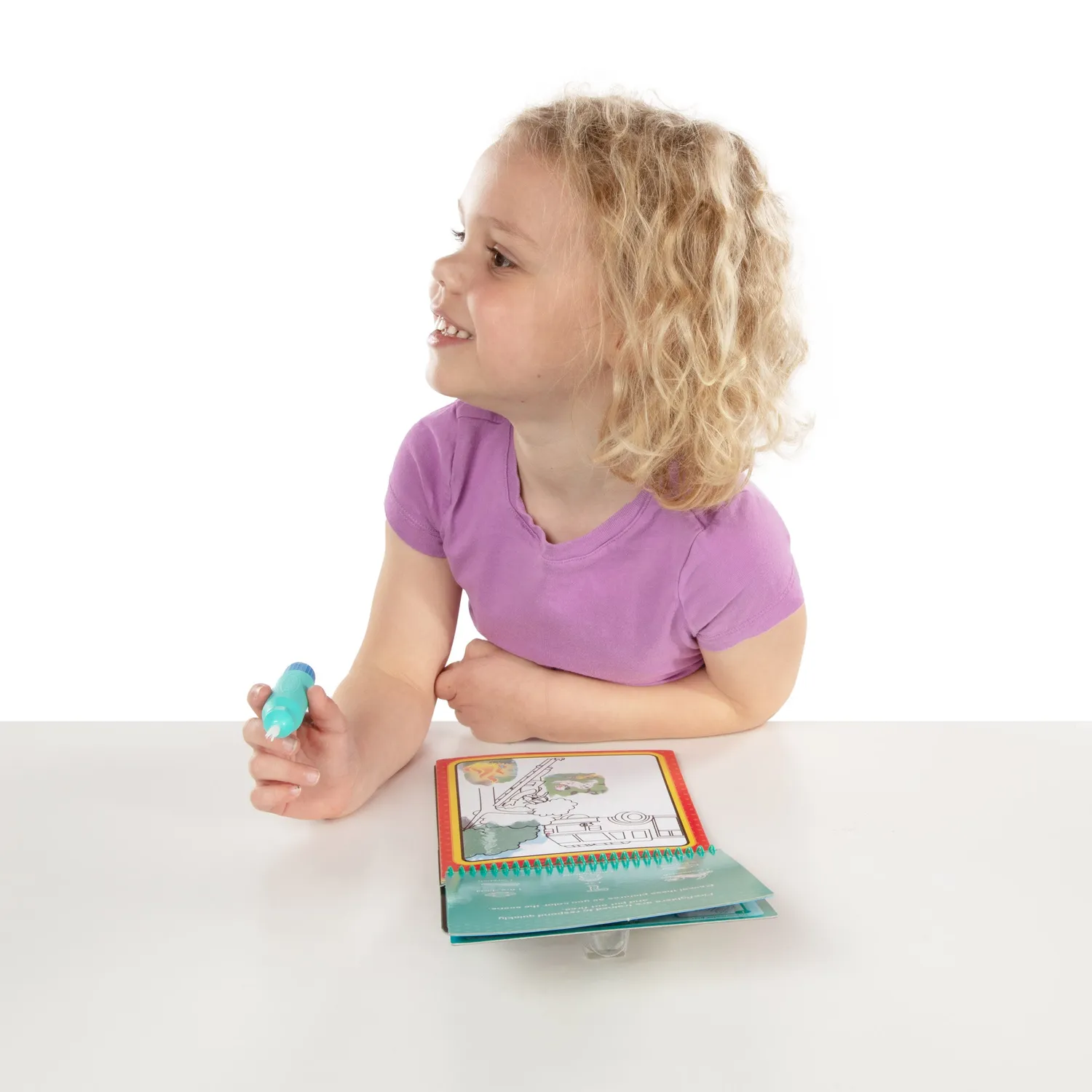 Melissa & Doug Water Wow Occupations Wassermalbuch mit Stift
