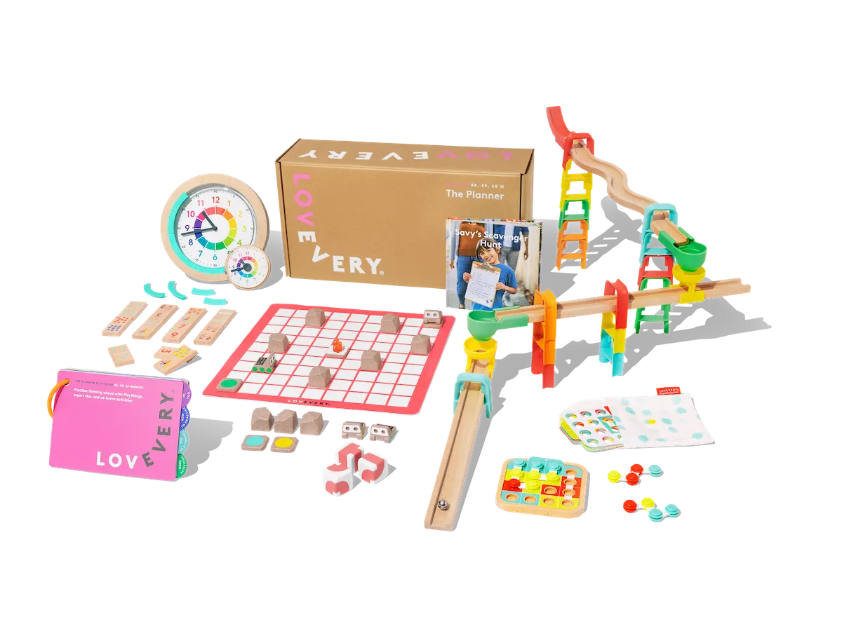 Lovevery The Planner Play Kit Lernspiel ab 4 Jahre