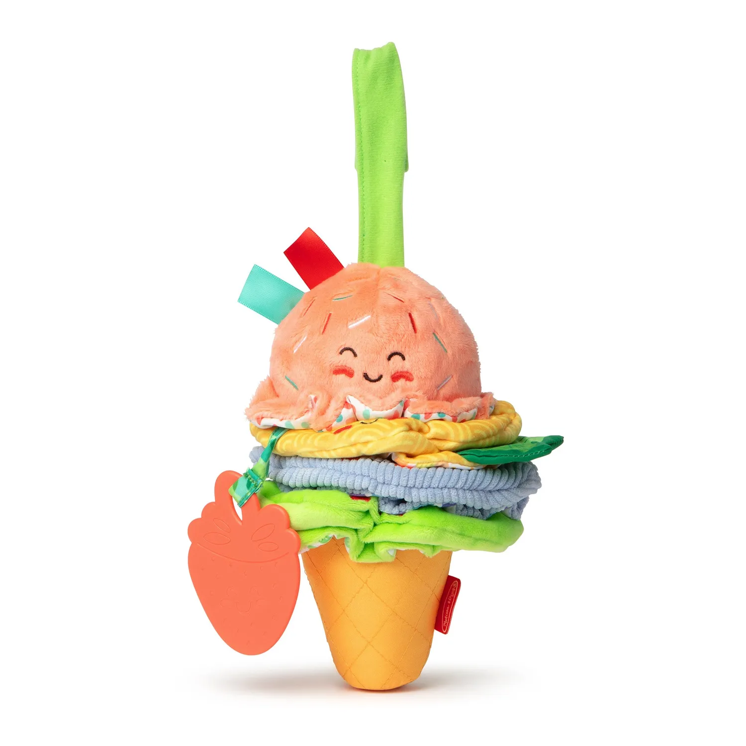 Melissa & Doug Eis Anhänger-Spielzeug für Babys Vibration