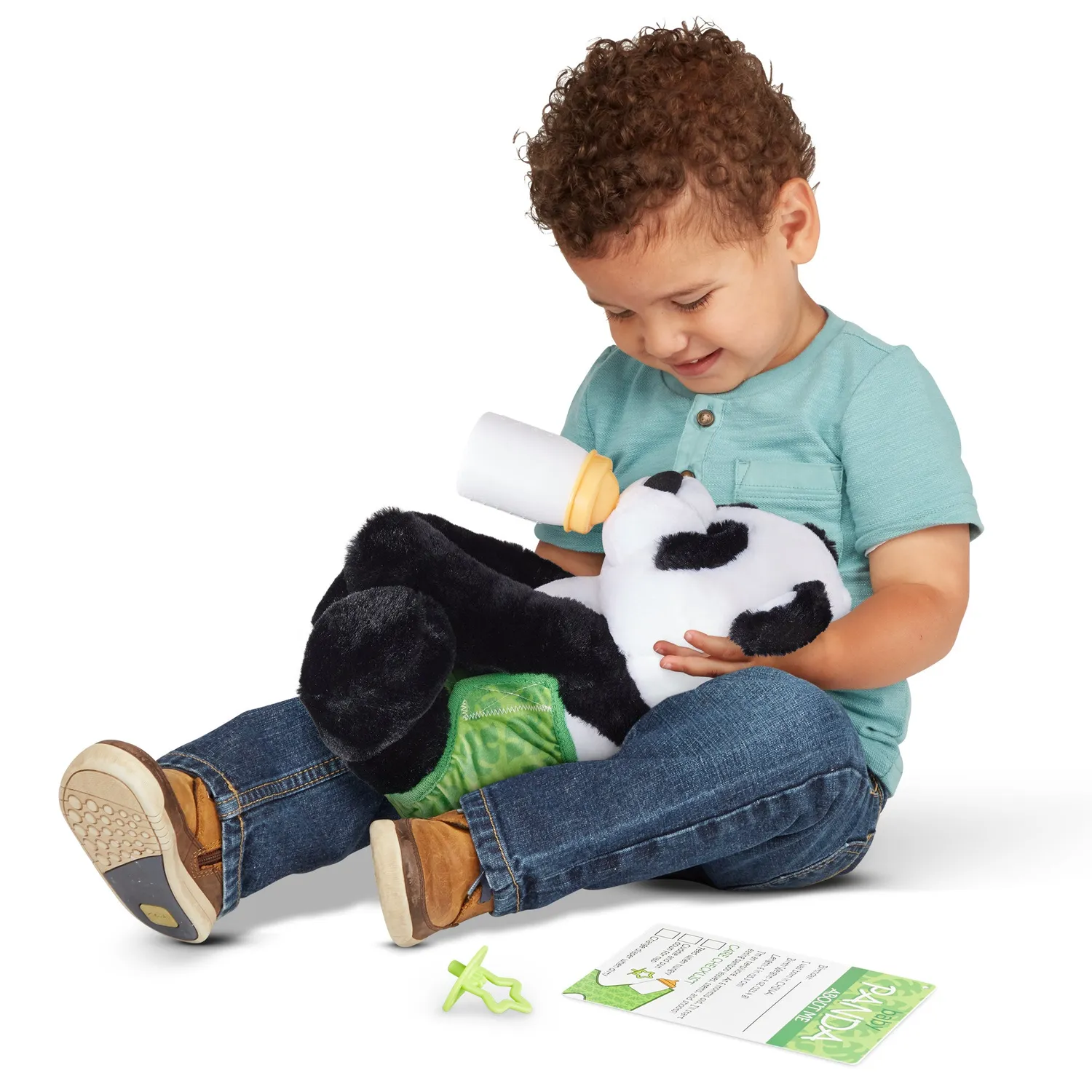 Melissa & Doug Baby Panda Kuscheltier Plüsch 28 cm