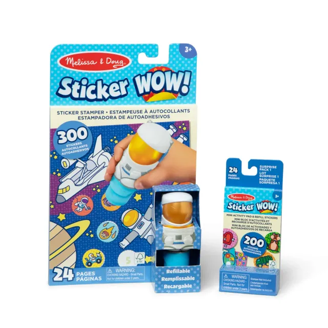 Melissa & Doug Sticker WOW Astronaut Sticker-Set 500 Sticker