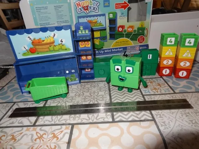 Learning Resources Numberblocks Vier Lebensmittelgeschäft Set Zählen