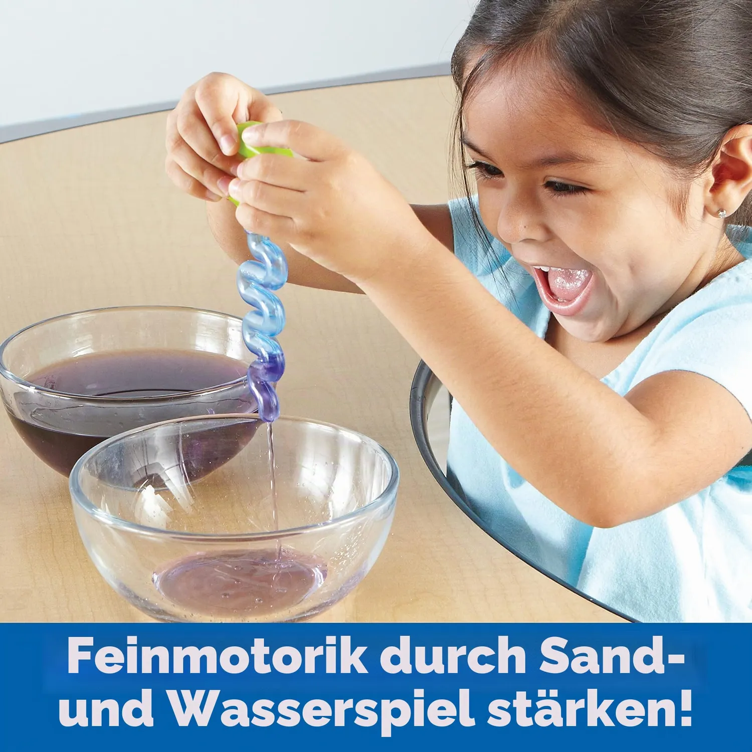 Learning Resources Sand & Wasser Feinmotorik-Spielzeug 4 Teile Sommer