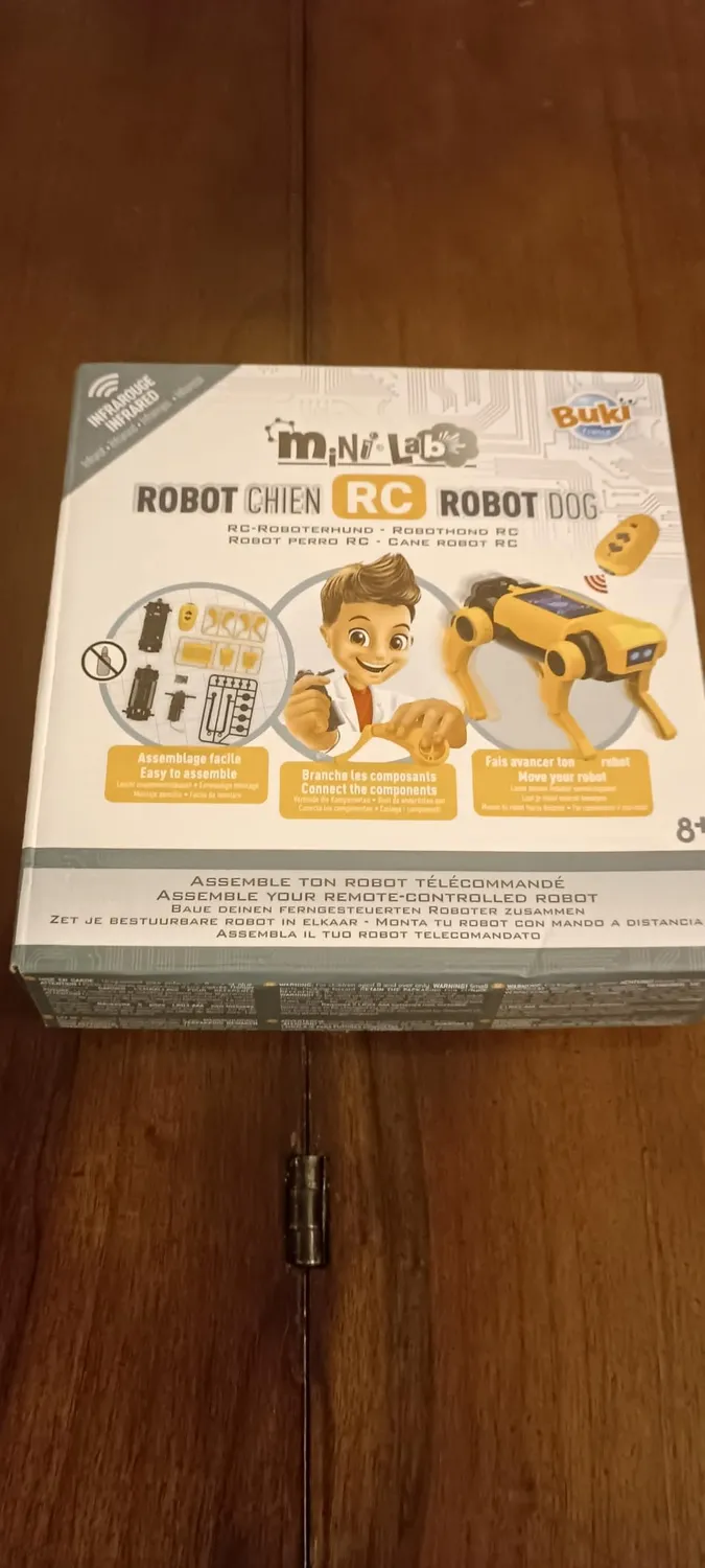 Buki 3019 Mini Lab RC-Roboterhund Bausatz Infrarot ab 8