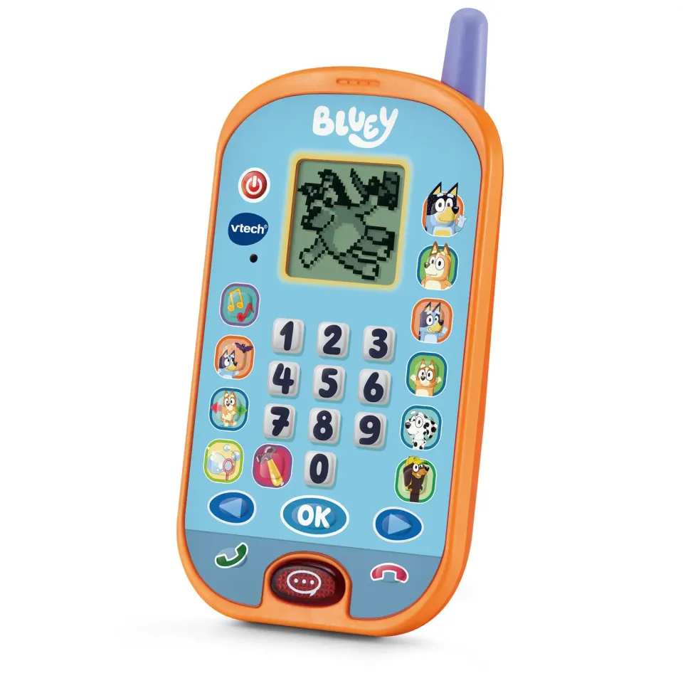 VTech Bluey Lernhandy Lernspielzeug mit Originalstimmen 3-6 Jahre