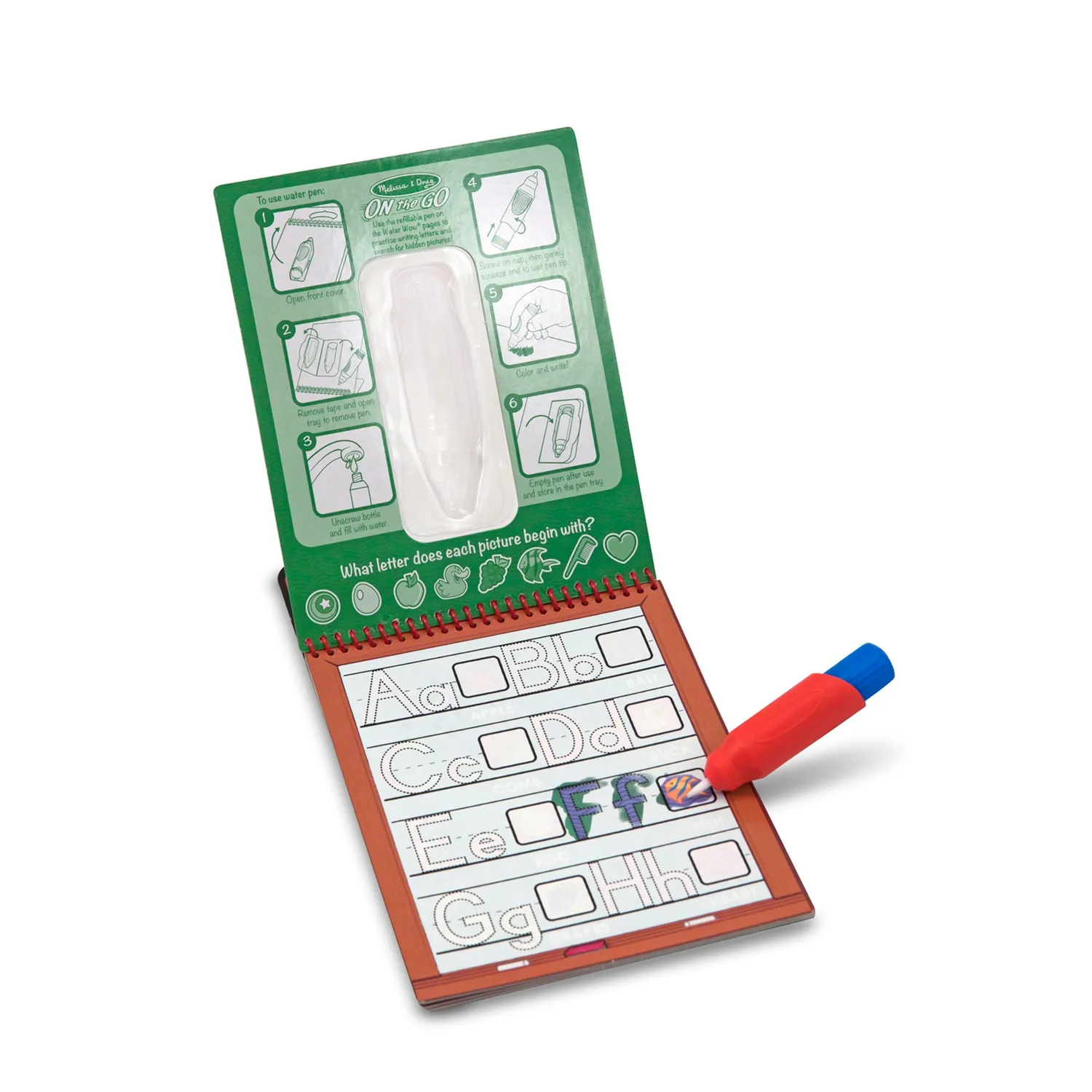 Melissa & Doug Water Wow Alphabet Wassermalbuch