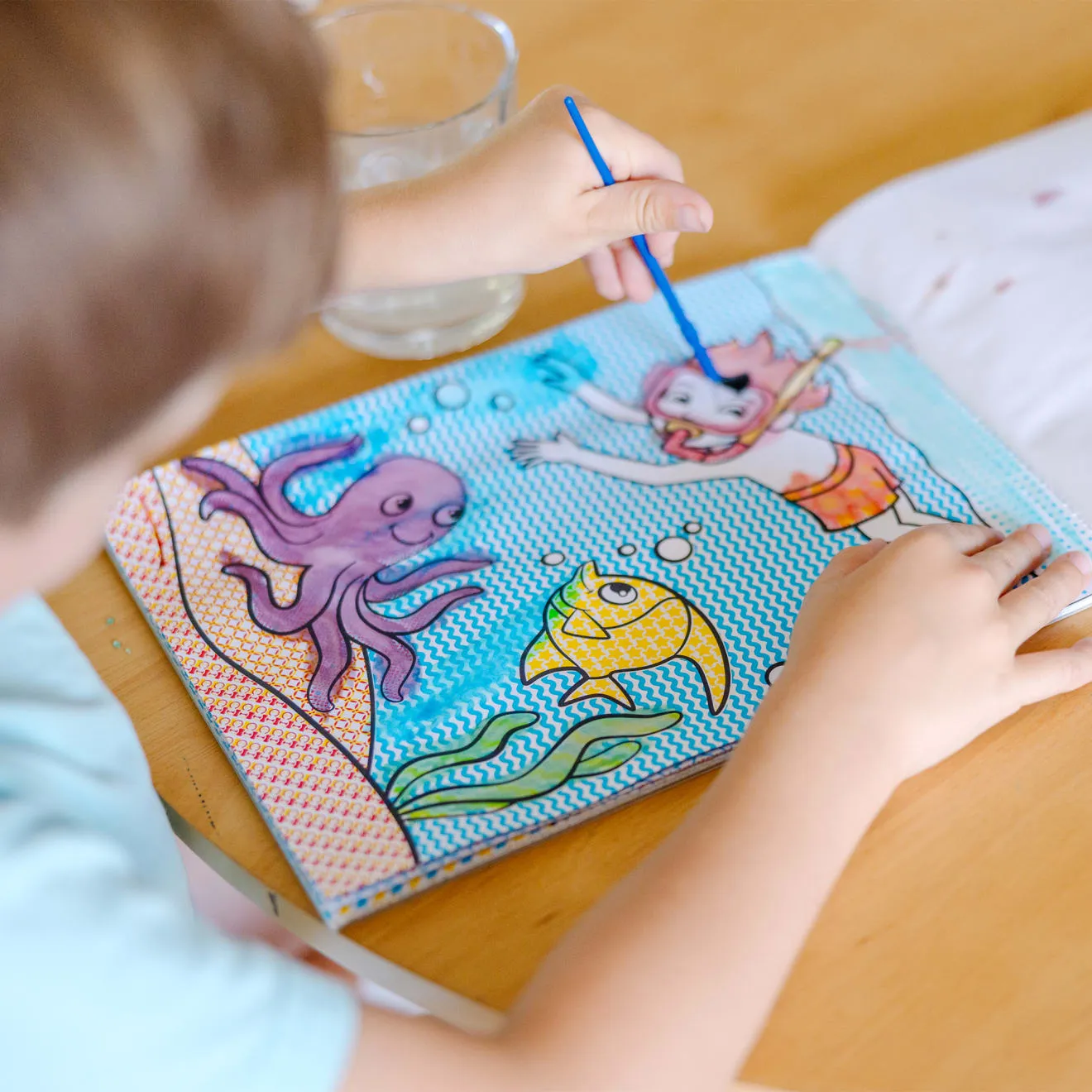 Melissa & Doug Paint With Water Malpad 24 Seiten Piraten