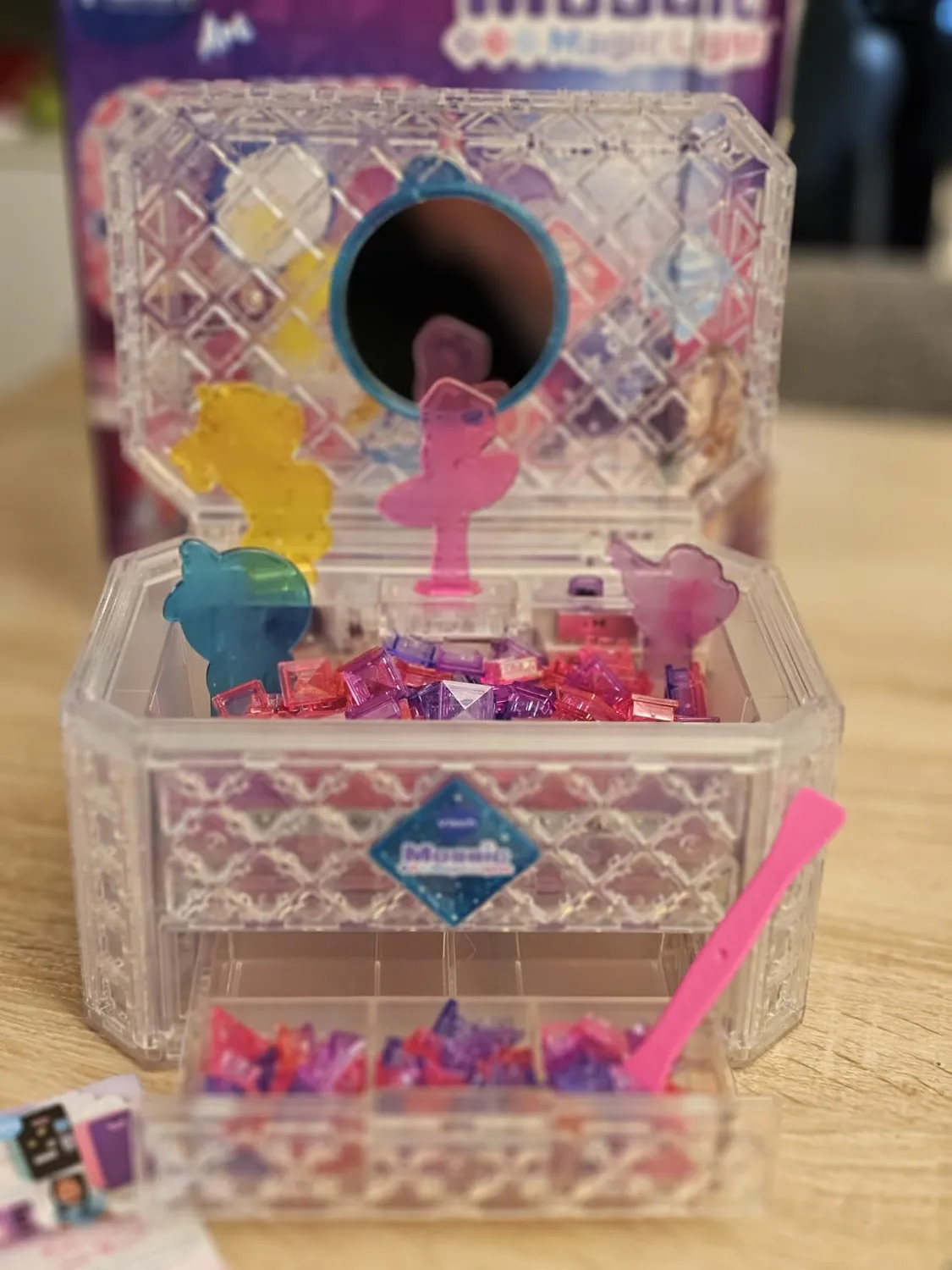 VTech Mosaic Magic Lights Schmuckkästchen 210 Steine Musik