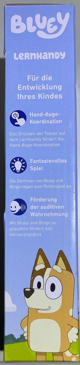 VTech Bluey Lernhandy Lernspielzeug mit Originalstimmen 3-6 Jahre
