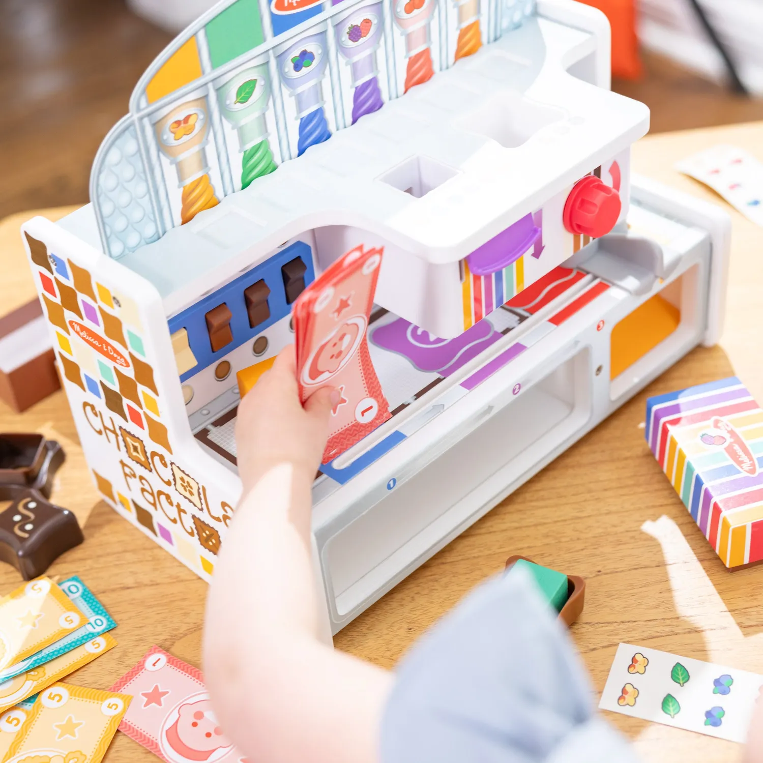 Melissa & Doug Chocolate Factory Spielset Holz Pralinen