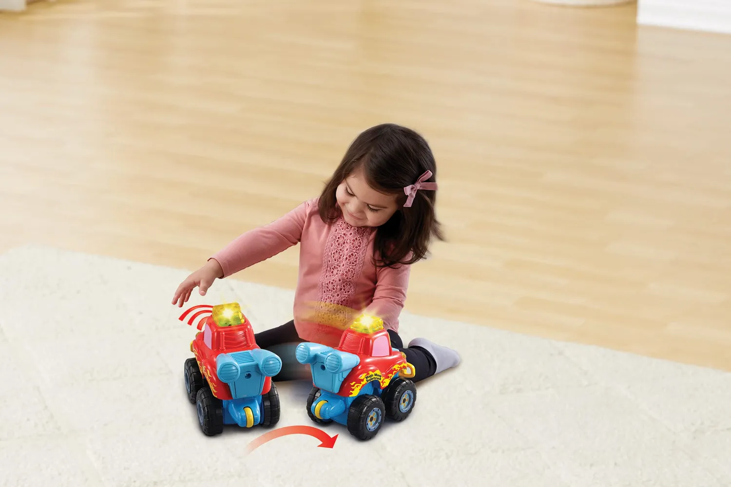VTech Tut Tut Baby Flitzer Magic Move Supertruck Monstertruck
