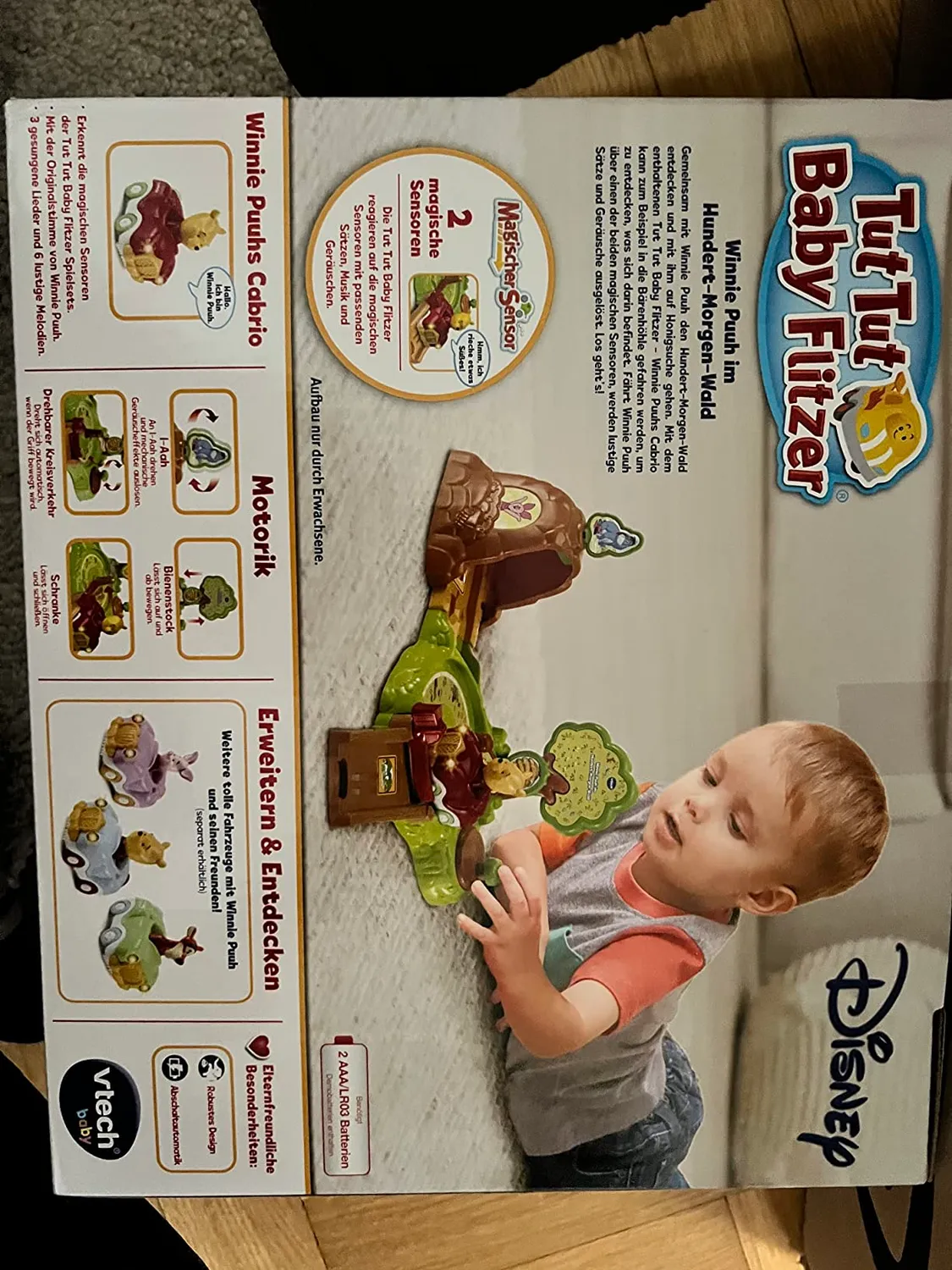 VTech Tut Tut Baby Flitzer Winnie Puuh Spielset Cabrio
