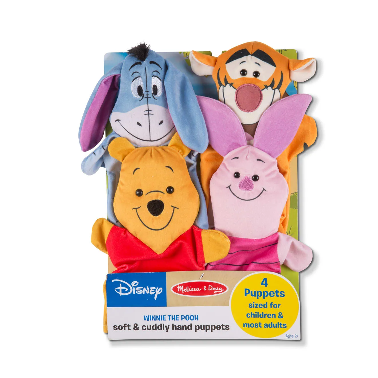 Melissa & Doug Winnie Pooh Handpuppen Plüsch 4er