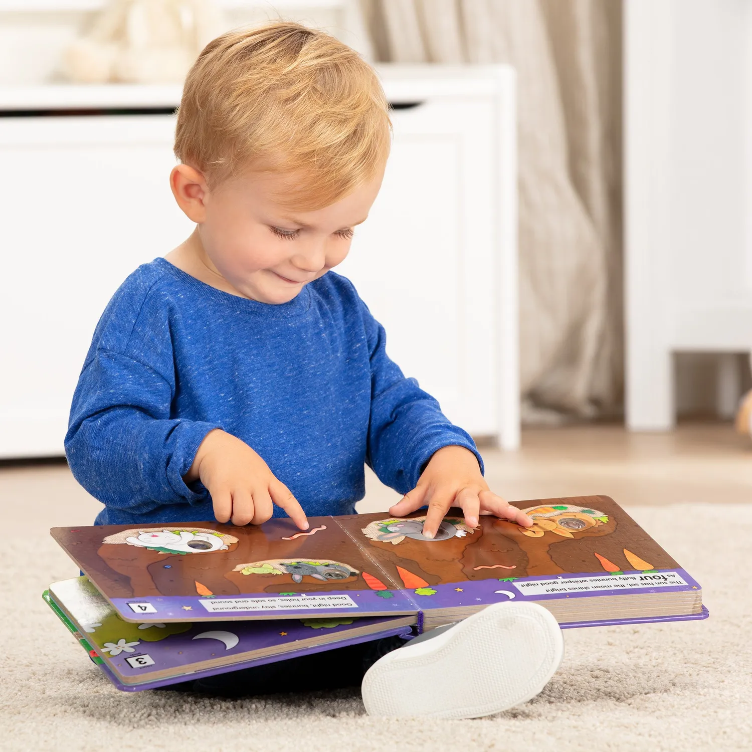 Melissa & Doug Poke-a-Dot Good Night Animals Bilderbuch