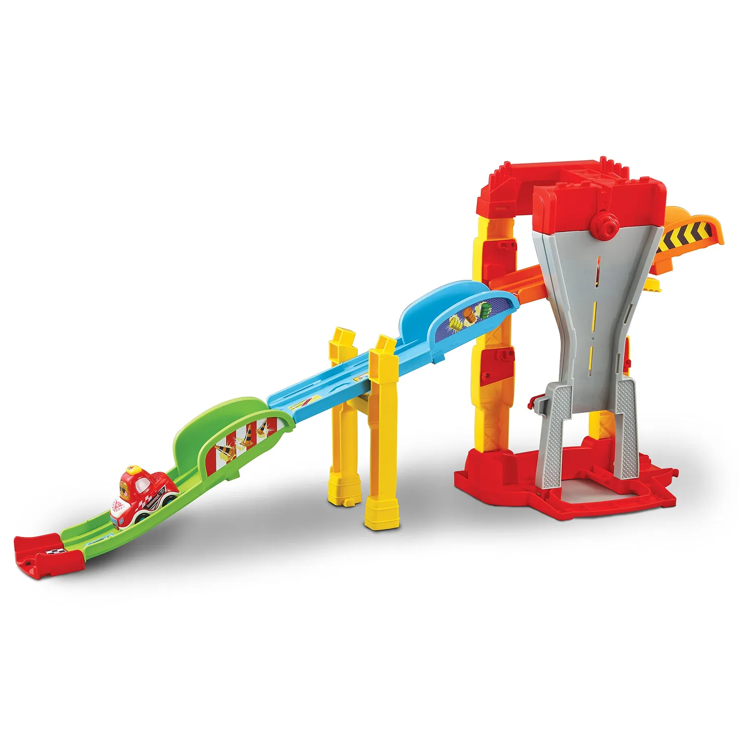 VTech Tut Tut Baby Flitzer 4-in-1-Rampe Autorampe Rennauto Start