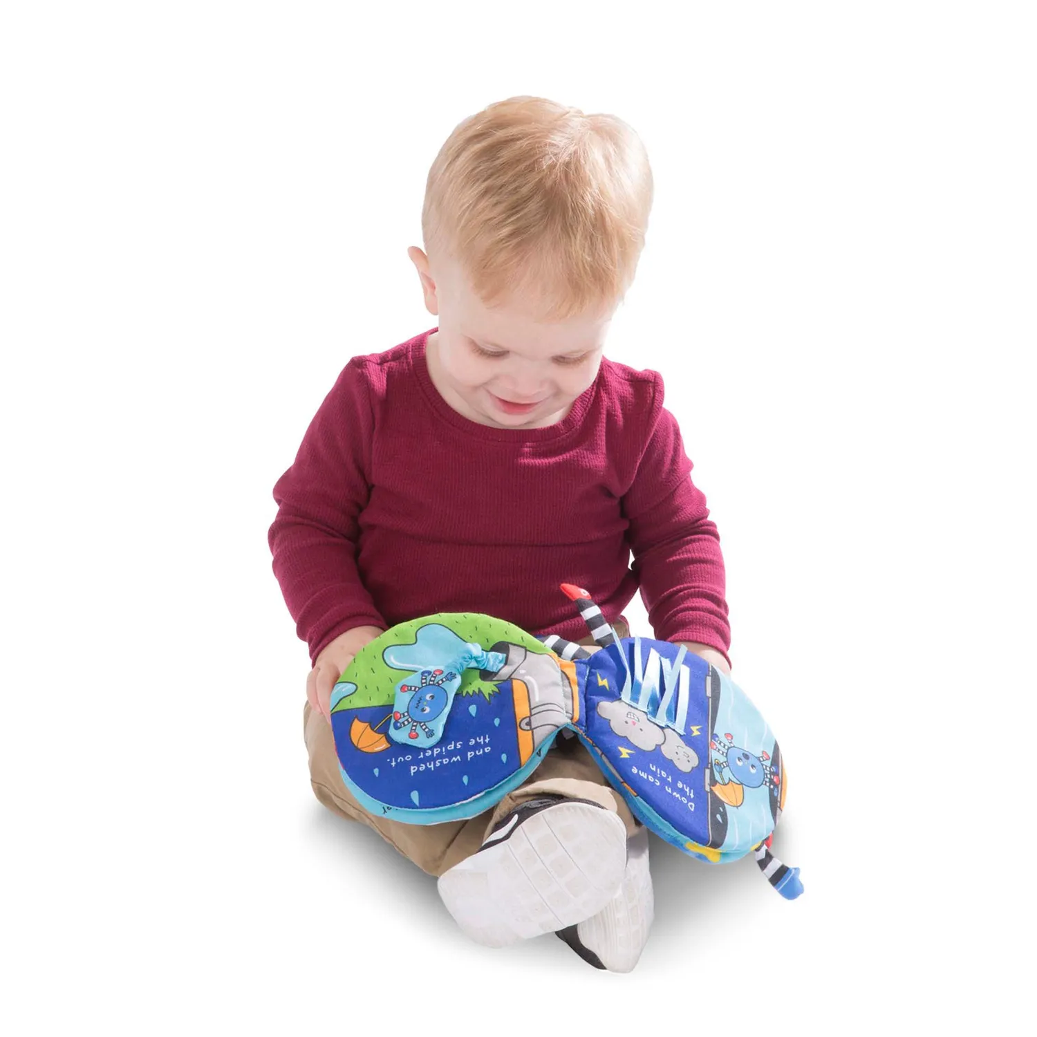 Melissa & Doug K's Kids Itsy-Bitsy Spider Stoffbuch 8 Seiten
