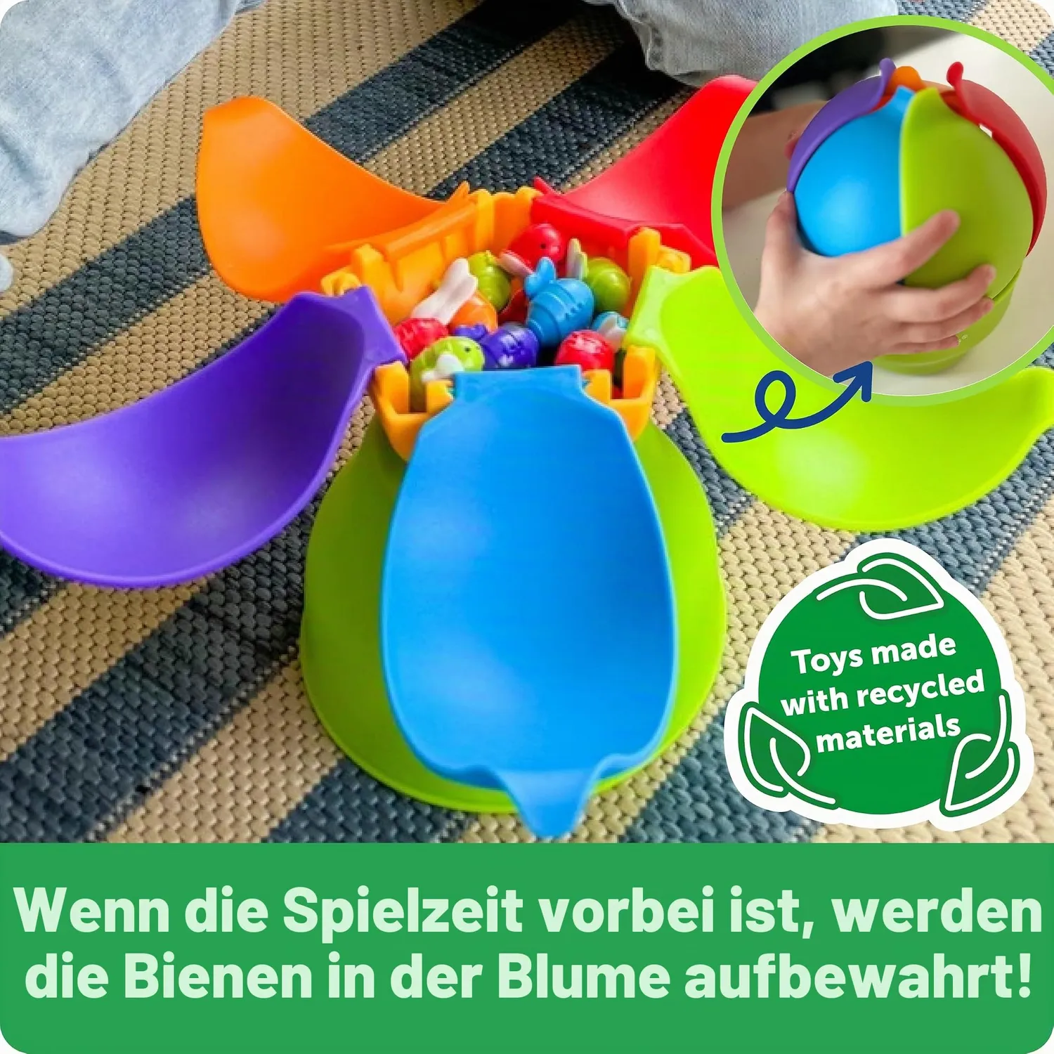 Learning Resources Skill Builders Blühende Balancier-Bienen Sortierset