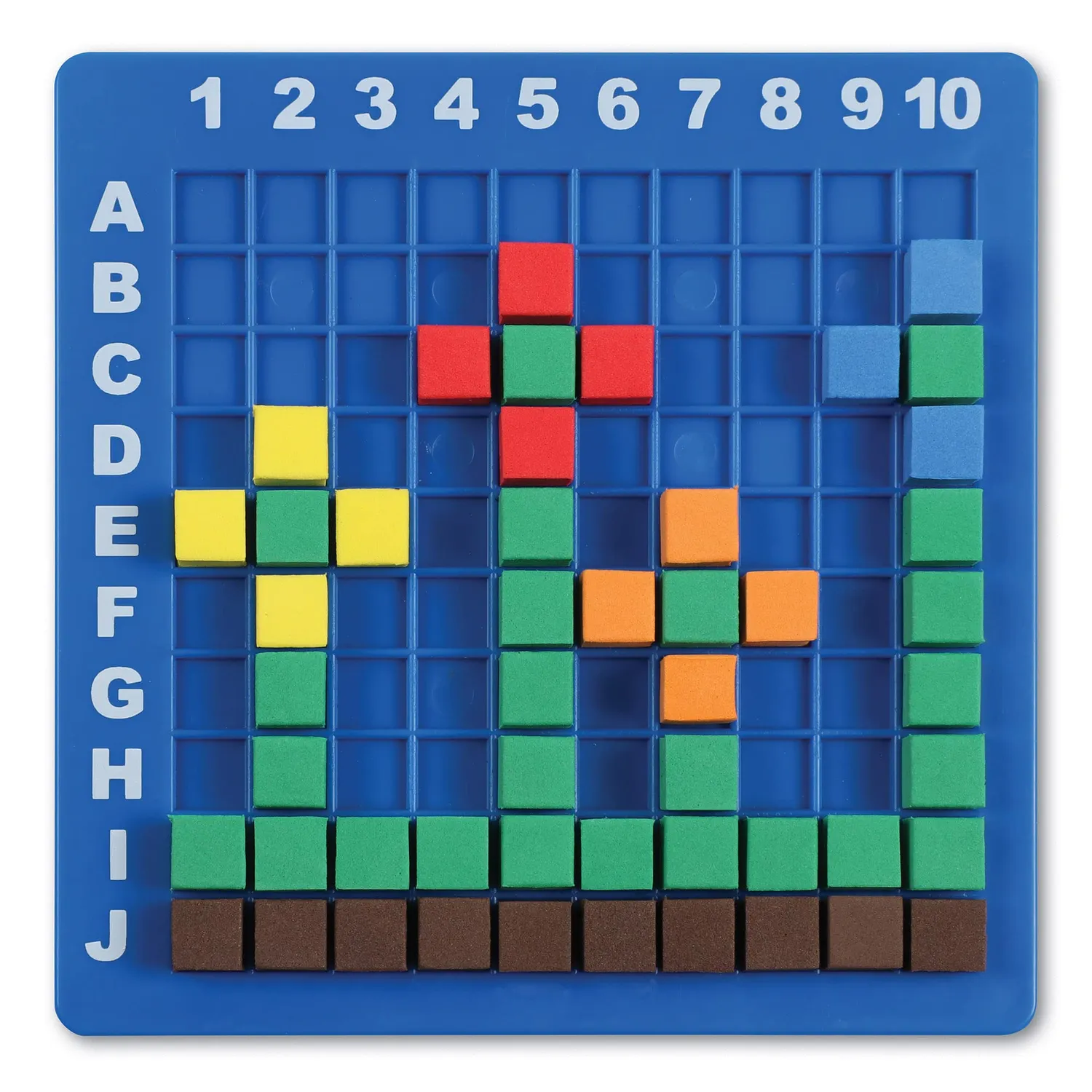Learning Resources Pixel Art Mint Logikspiel 400 Würfel