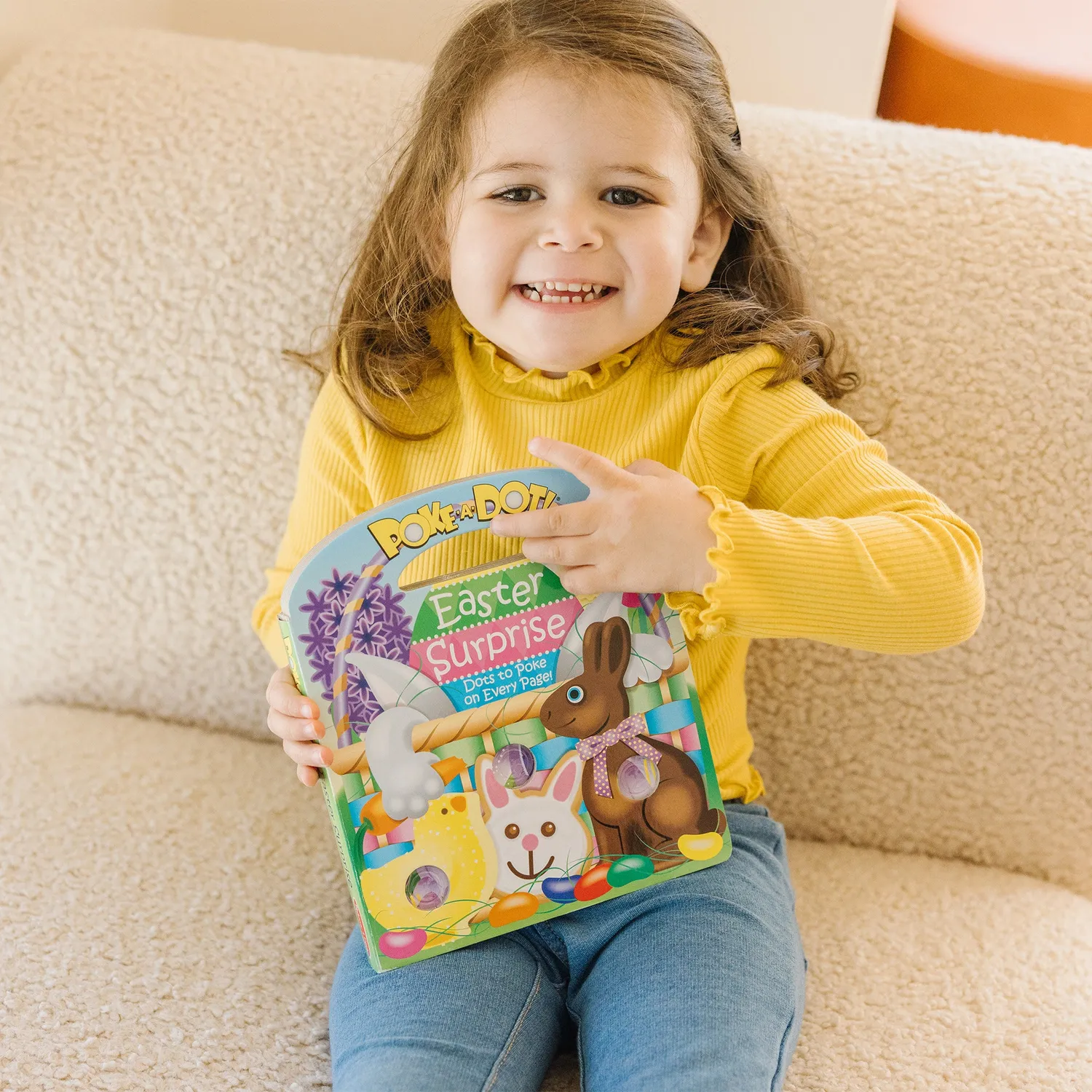 Melissa & Doug Poke-a-Dot Easter Pappbilderbuch Pop