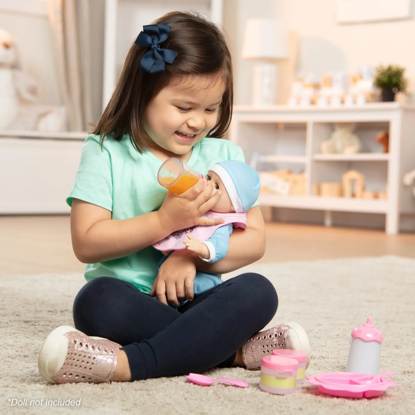 Melissa & Doug Mine to Love Baby Food Puppenzubehör 8-teilig
