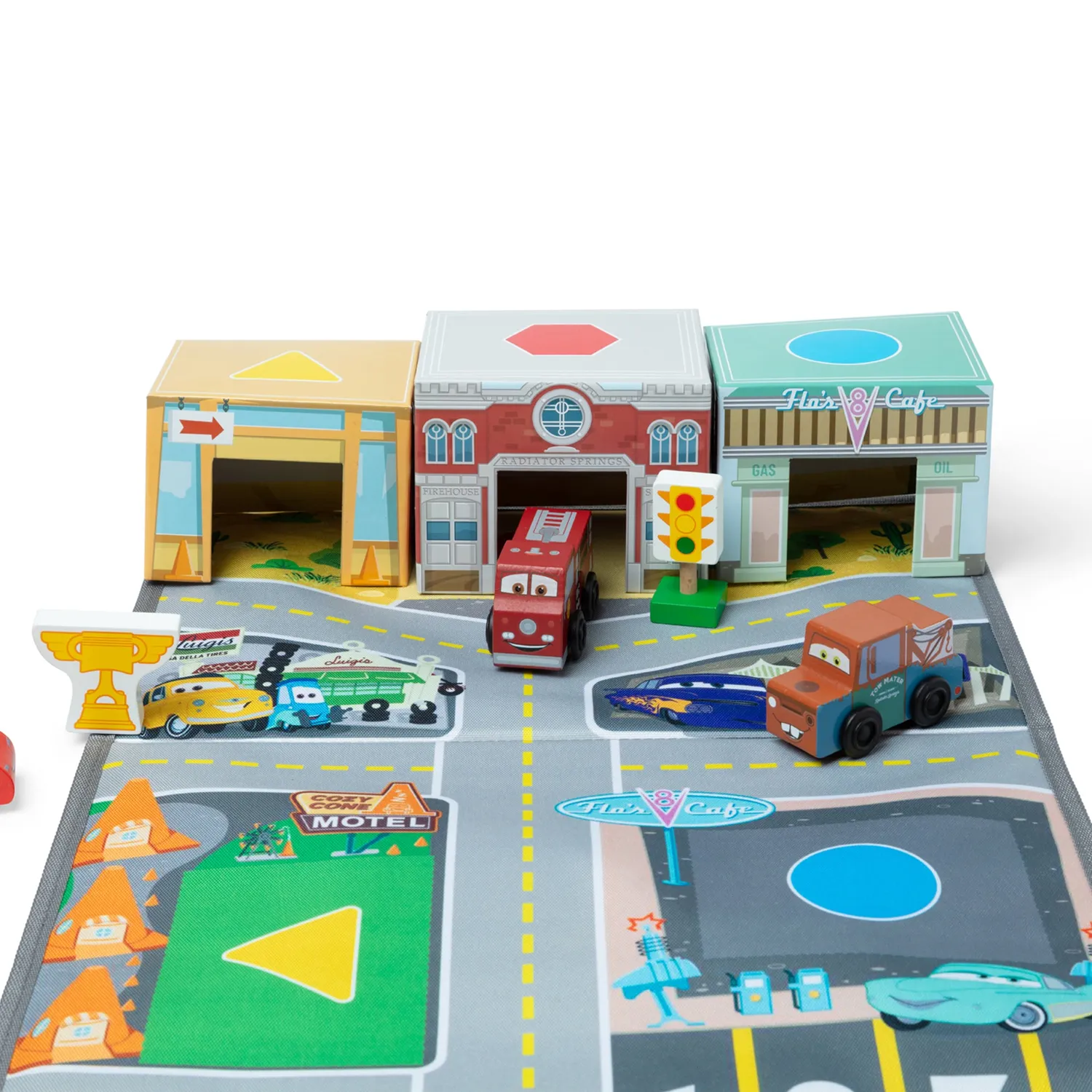 Melissa & Doug Radiator Springs Nest & Stack Spielset