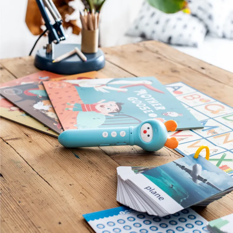 Alilo D3C interaktiver Stift Englisch-Lernset mit Büchern