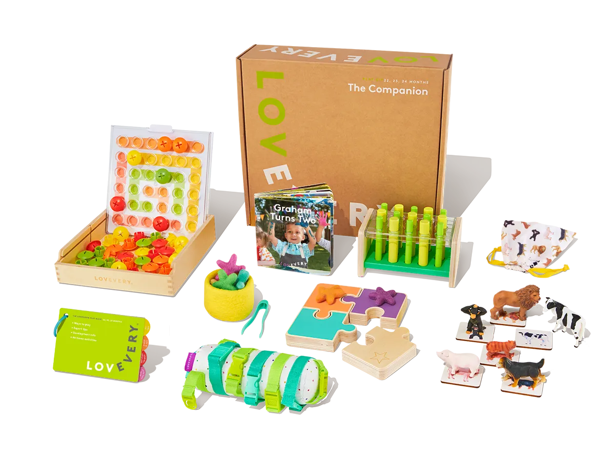 Lovevery Das Gefährten-Set Spielset 22-24 Monate Deutsch