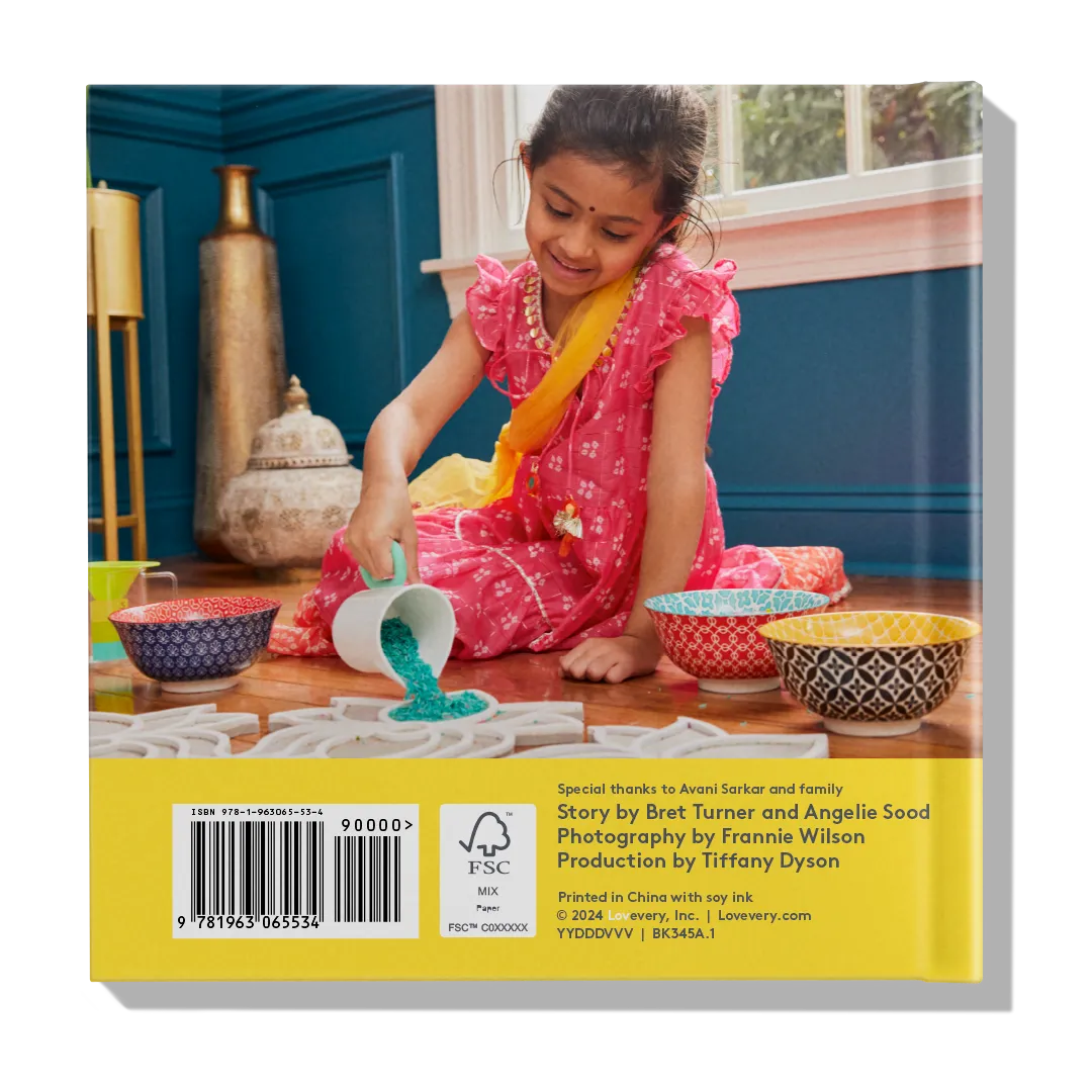 Lovevery Nyra's Diwali Buch Bilderbuch Dranbleiben