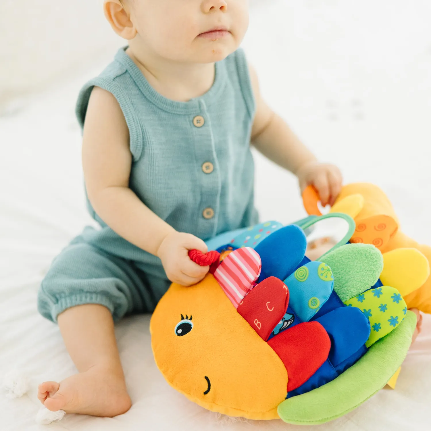 Melissa & Doug K's Kids Flip Fish Baby-Spielzeug Stoff ab Geburt