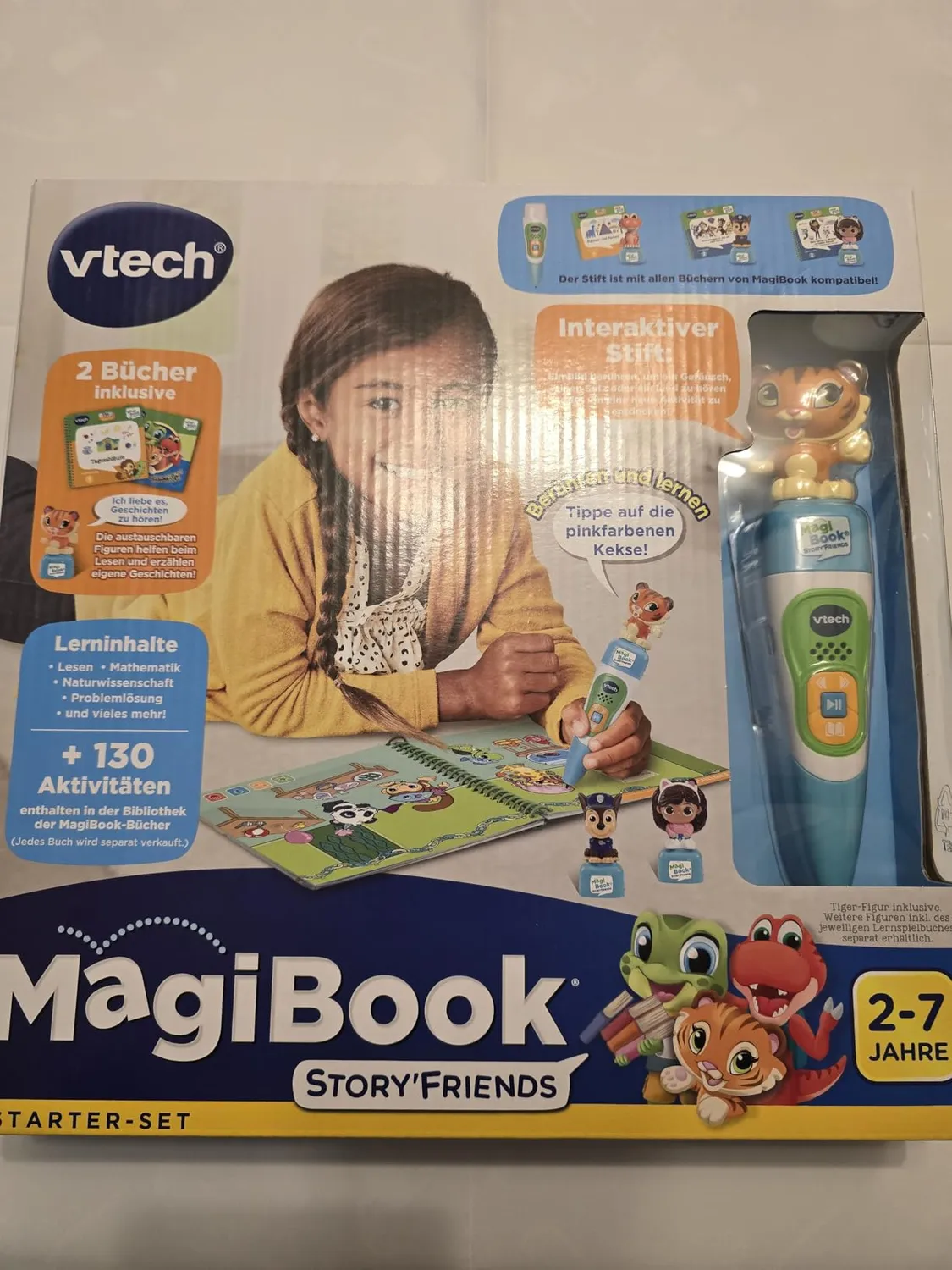 VTech MagiBook Story'Friends Starter-Set Lernstift Bücher