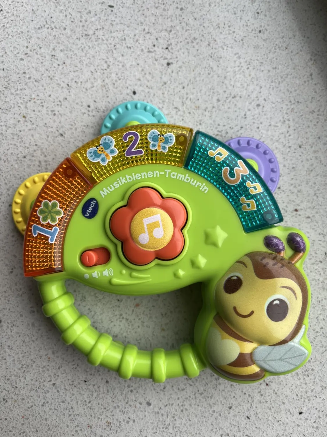 VTech Baby Musikbienen-Tamburin Musik-Spielzeug 3-36 Monate