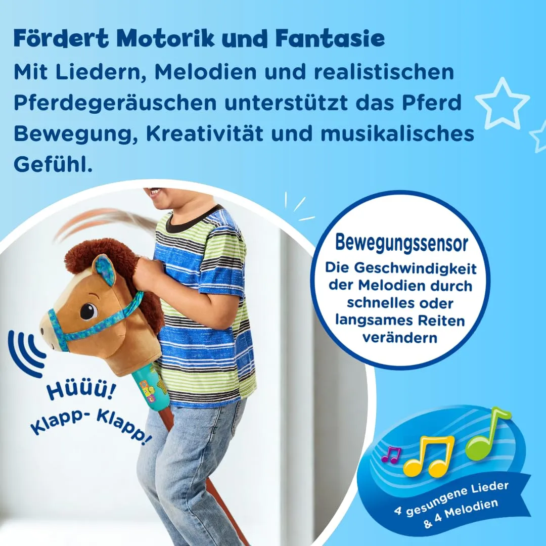 VTech Galoppier-mit-Mir Pferd Steckenpferd Sound