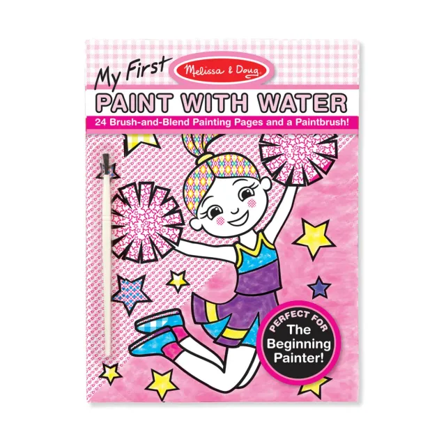 Melissa & Doug My First Paint with Water Malblock 24 Seiten