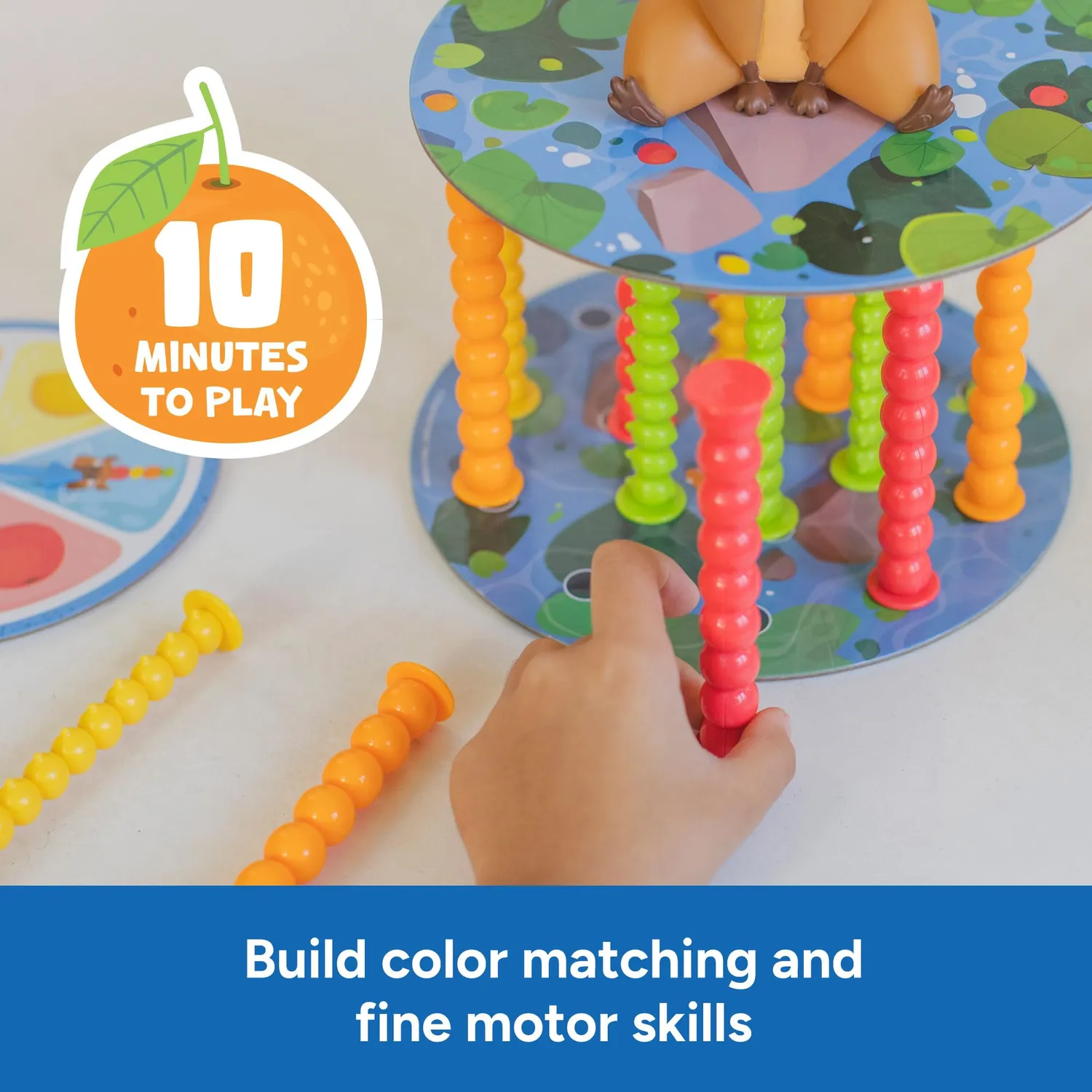 Learning Resources Snack or Splash Capybara Spiel Gleichgewicht