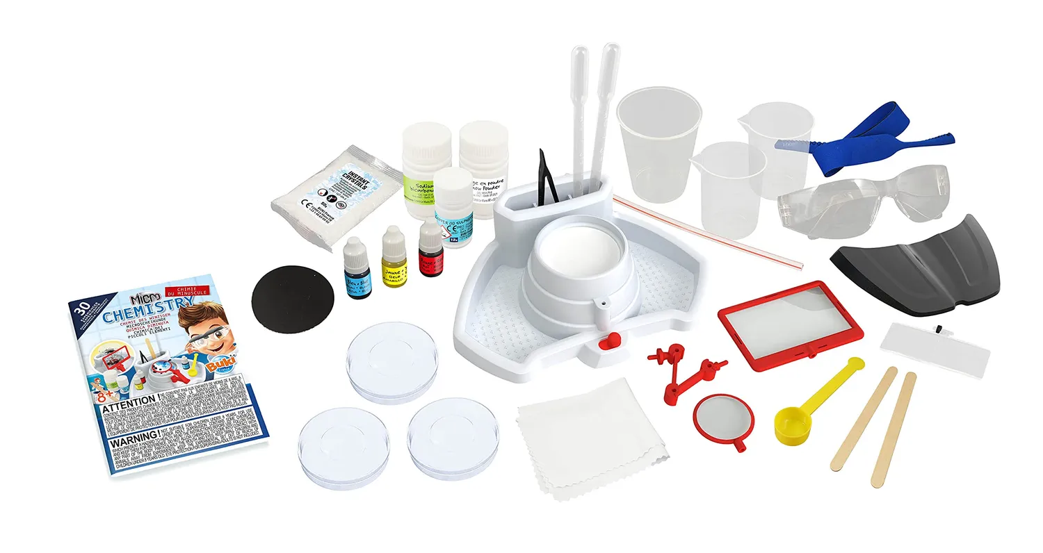 Buki Chemie des Winzigen 8367 Experimentierkasten 30x