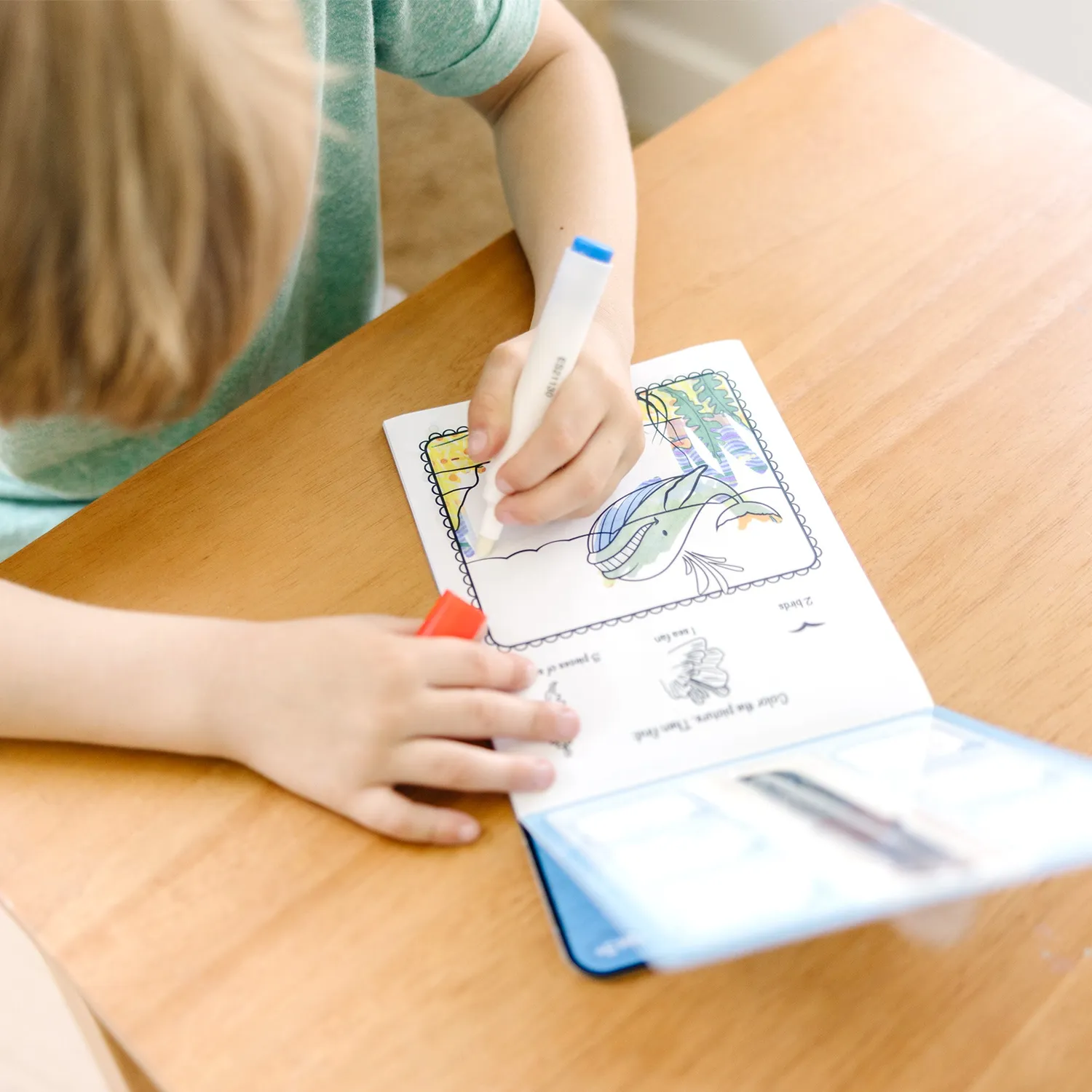 Melissa & Doug On the Go ColorBlast Sea Life Malbuch Zauberstift