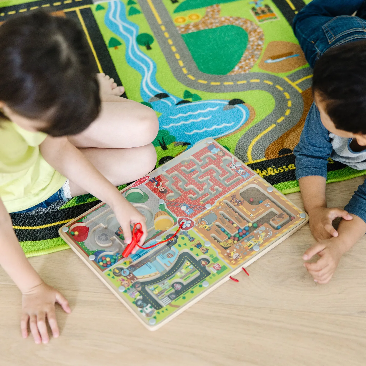 Melissa & Doug PAW Patrol Magnet Labyrinth Holz 4in1