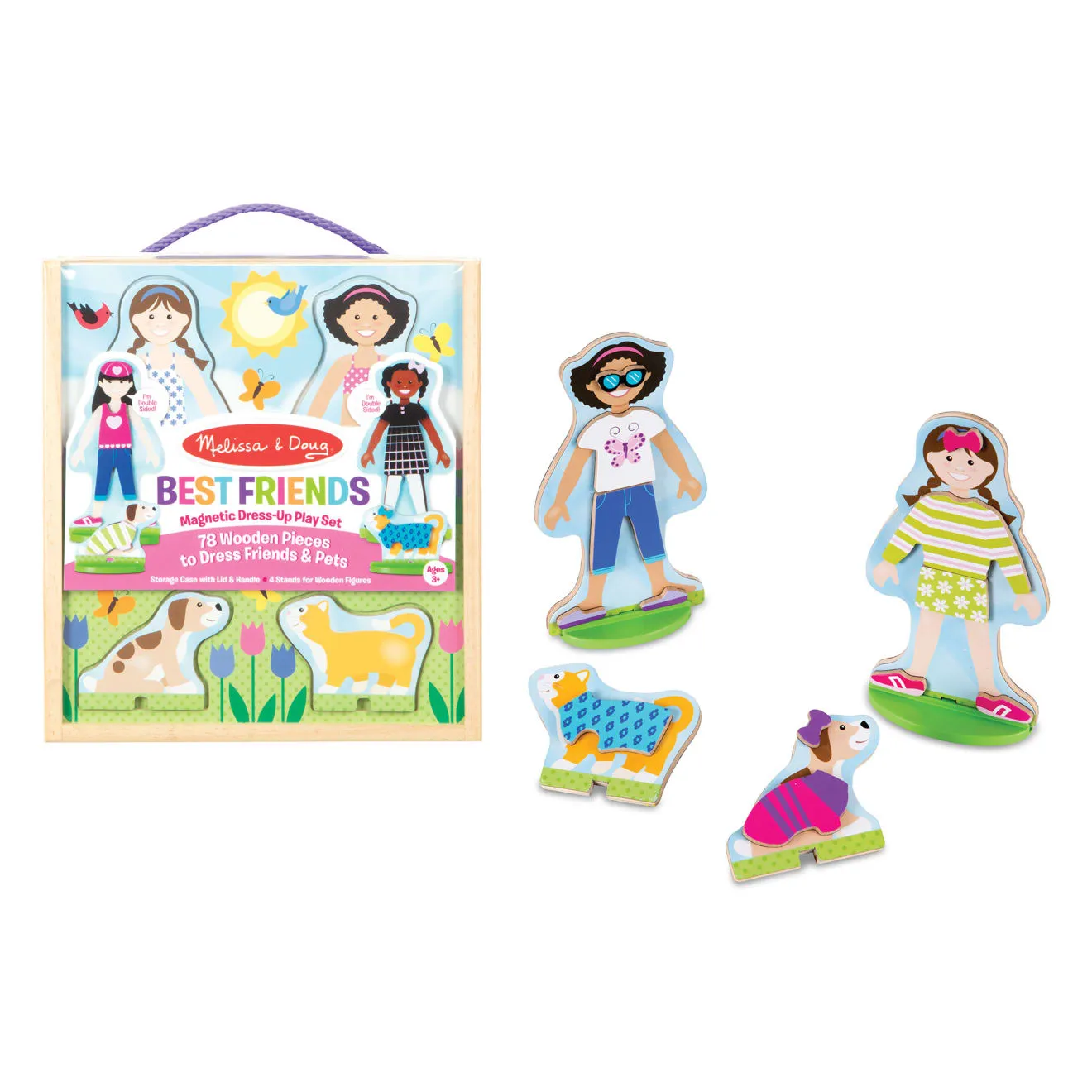 Melissa & Doug Best Friends Magnet-Ankleidespiel 3-5 Jahre