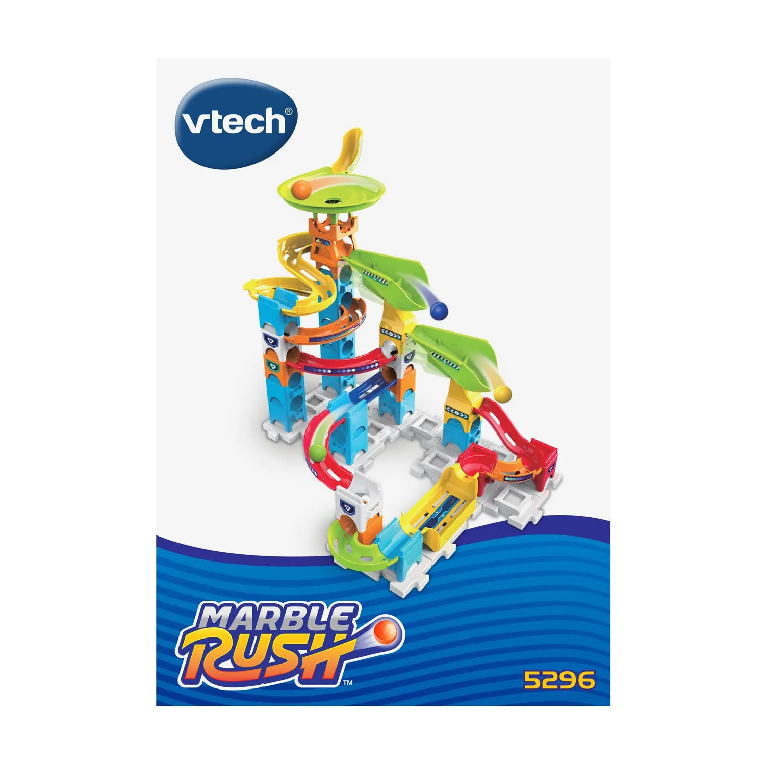 VTech Marble Rush Tip and Swirl Murmelbahn 52 Teile
