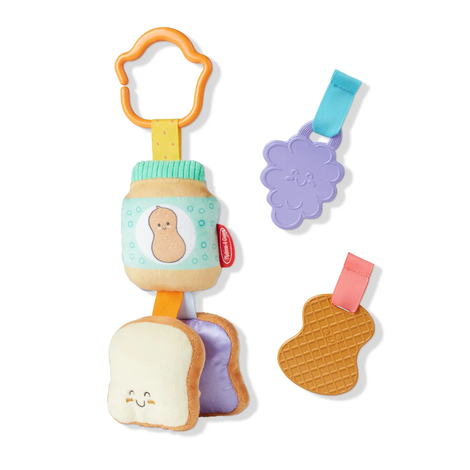 Melissa & Doug PB&J Anhängerspielzeug Plüsch für Babys