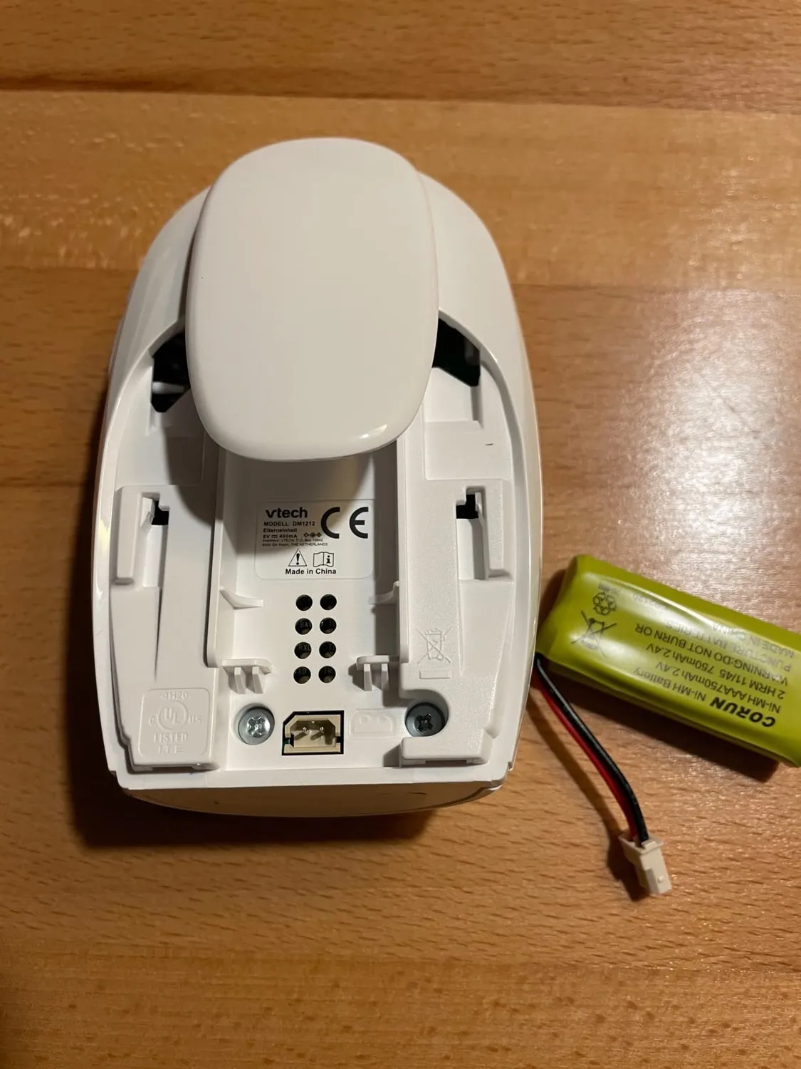 VTech DM1212 Audio-Babyphon DECT Gegensprechen Nachtlicht