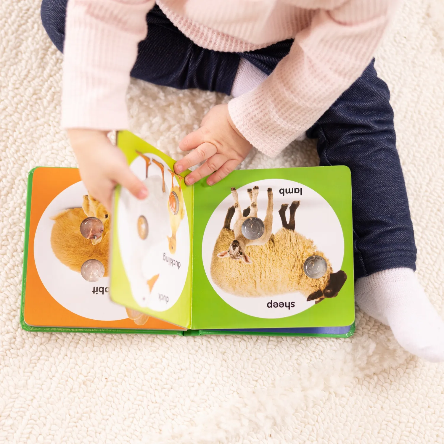 Melissa & Doug Poke-a-Dot Bauernhof Pappbilderbuch Tiere