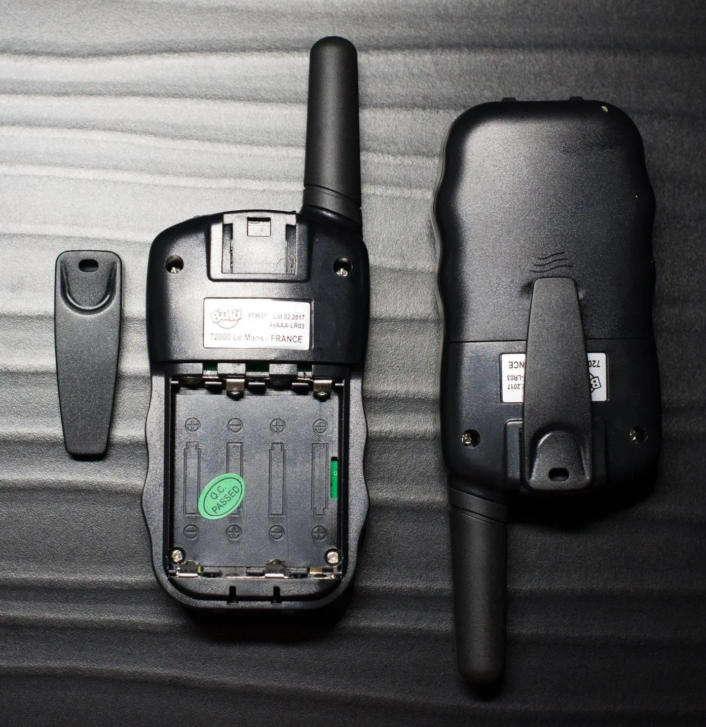 Buki TW01 Walkie Talkie Funkgerät 2er Set 3 km